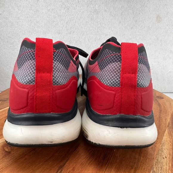 Skechers Workout Walker Arch Fit‎ Running Shoes Comfort Red Black Mens 10.5 - Picture 3 of 10